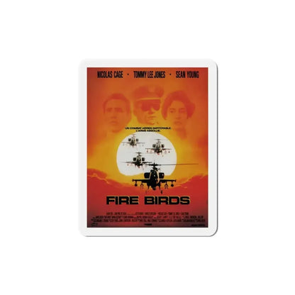 Fire Birds 1990 Movie Poster Refrigerator Magnet - The Sticker Space