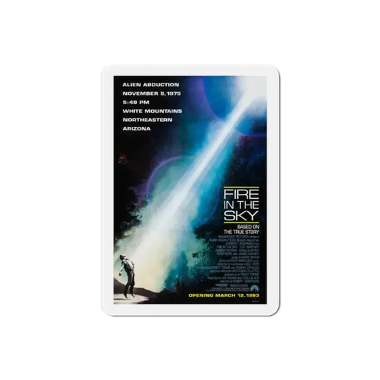 Fire in the Sky 1993 Movie Poster Refrigerator Magnet 2 Inch - The Sticker Space