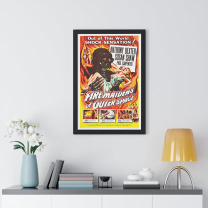 FIRE MAIDENS OF OUTER SPACE 1956 - Framed Movie Poster-The Sticker Space