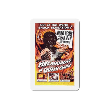 Fire Maidens of Outer Space 1956 Movie Poster Refrigerator Magnet - The Sticker Space