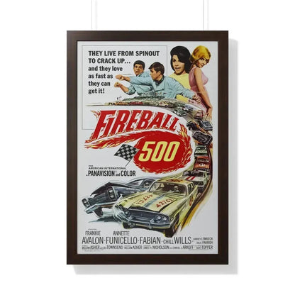 FIREBALL 500 1966 - Framed Movie Poster - The Sticker Space