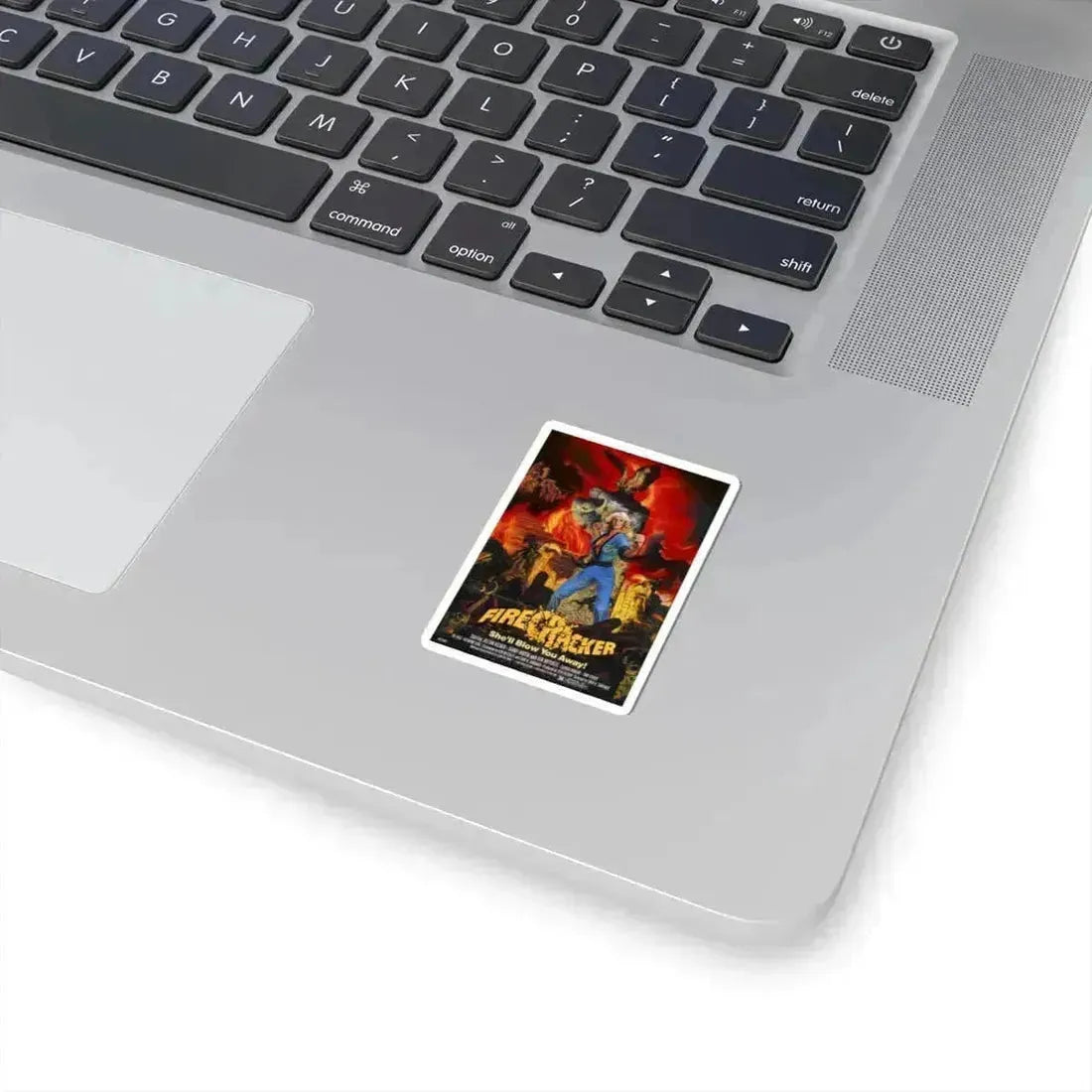 FIRECRACKER 1981 Movie Poster - STICKER Vinyl Kiss-Cut Decal - The Sticker Space