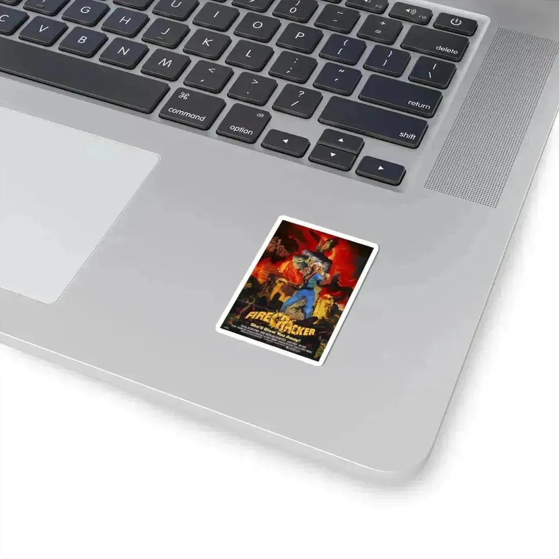 Firecracker 1981 Movie Poster - STICKER Vinyl Kiss-Cut Decal - The Sticker Space