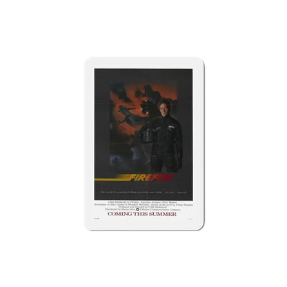 Firefox 1982 Movie Poster Refrigerator Magnet 4 Inch - The Sticker Space