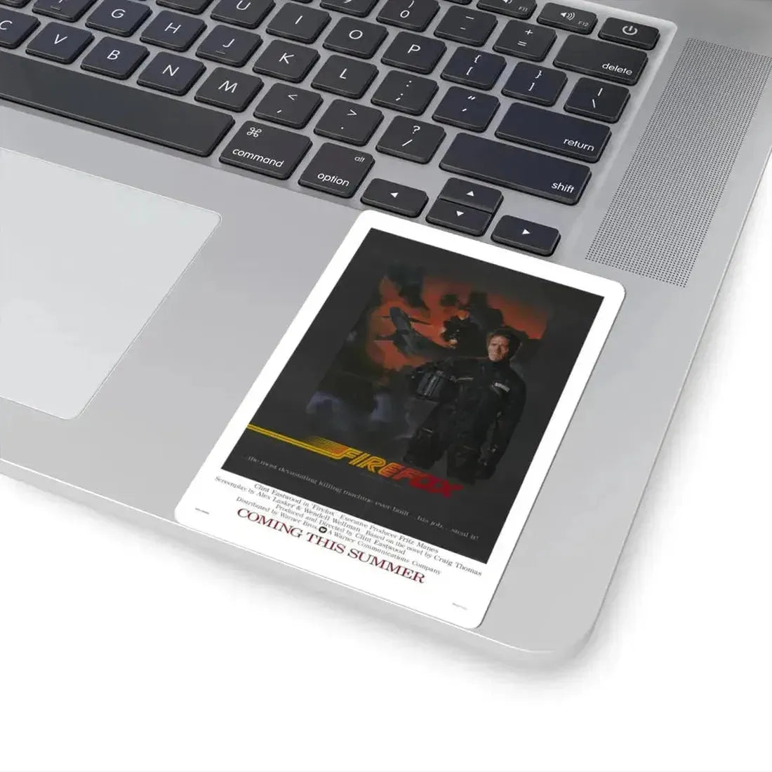 Firefox 1982 Movie Poster - STICKER Vinyl Kiss-Cut Decal - The Sticker Space