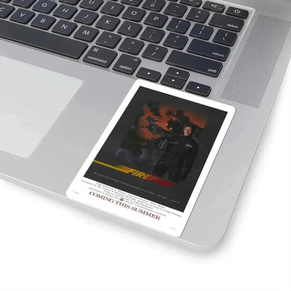 Firefox 1982 Movie Poster - STICKER Vinyl Kiss-Cut Decal - The Sticker Space
