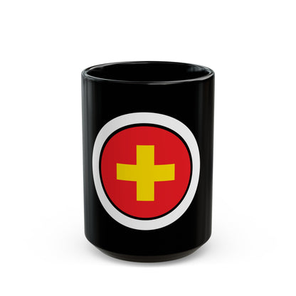 First Aid (Boy Scout Merit Badge) Black Coffee Mug-15oz-The Sticker Space