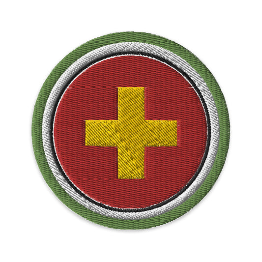 First Aid (Boy Scouts Merit Badge) Embroidered Patch-The Sticker Space