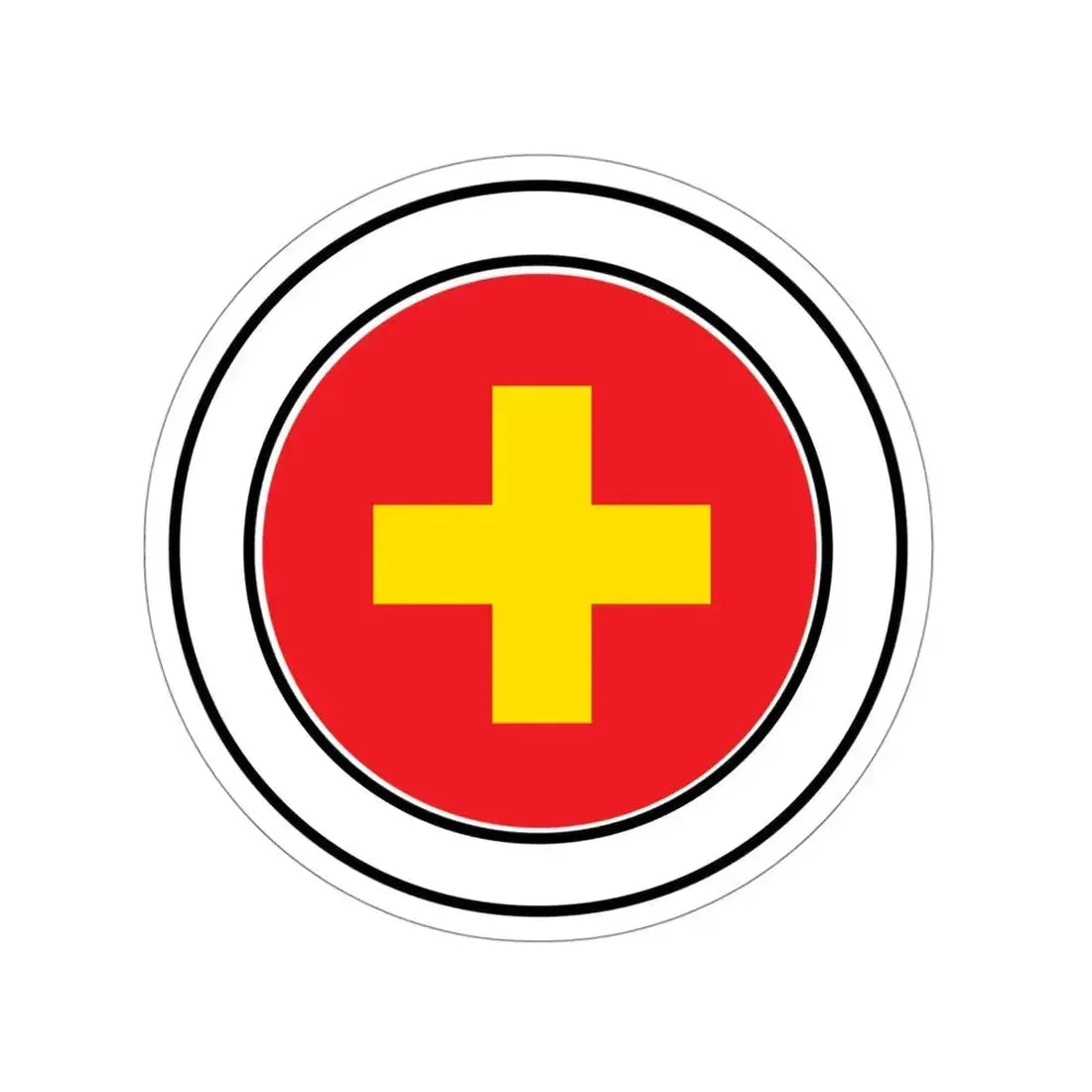 First Aid (Boy Scouts Merit Badge) STICKER Vinyl Die-Cut Decal 4 Inch - The Sticker Space