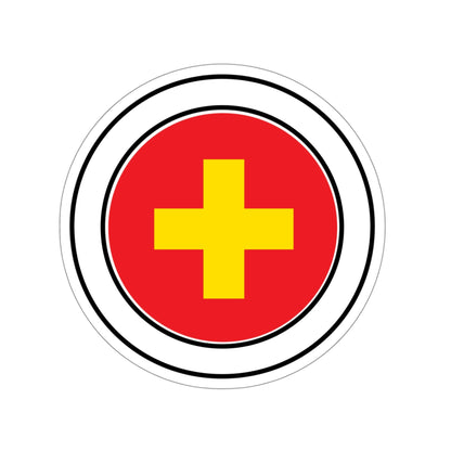 First Aid (Boy Scouts Merit Badge) STICKER Vinyl Die-Cut Decal-4 Inch-The Sticker Space