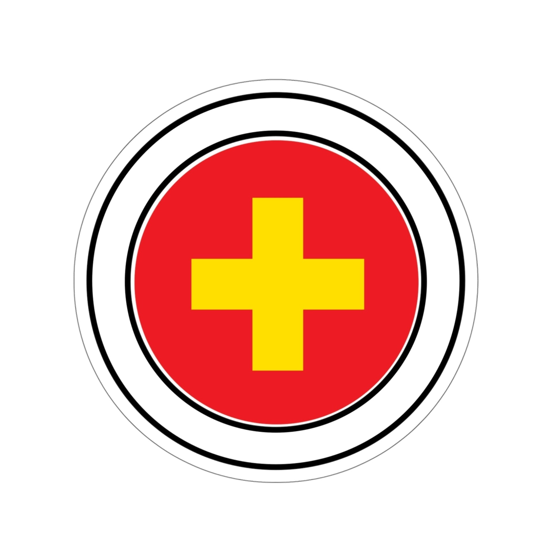 First Aid (Boy Scouts Merit Badge) STICKER Vinyl Die-Cut Decal-5 Inch-The Sticker Space