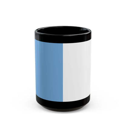 First Flag of Argentina - Black Coffee Mug-15oz-The Sticker Space