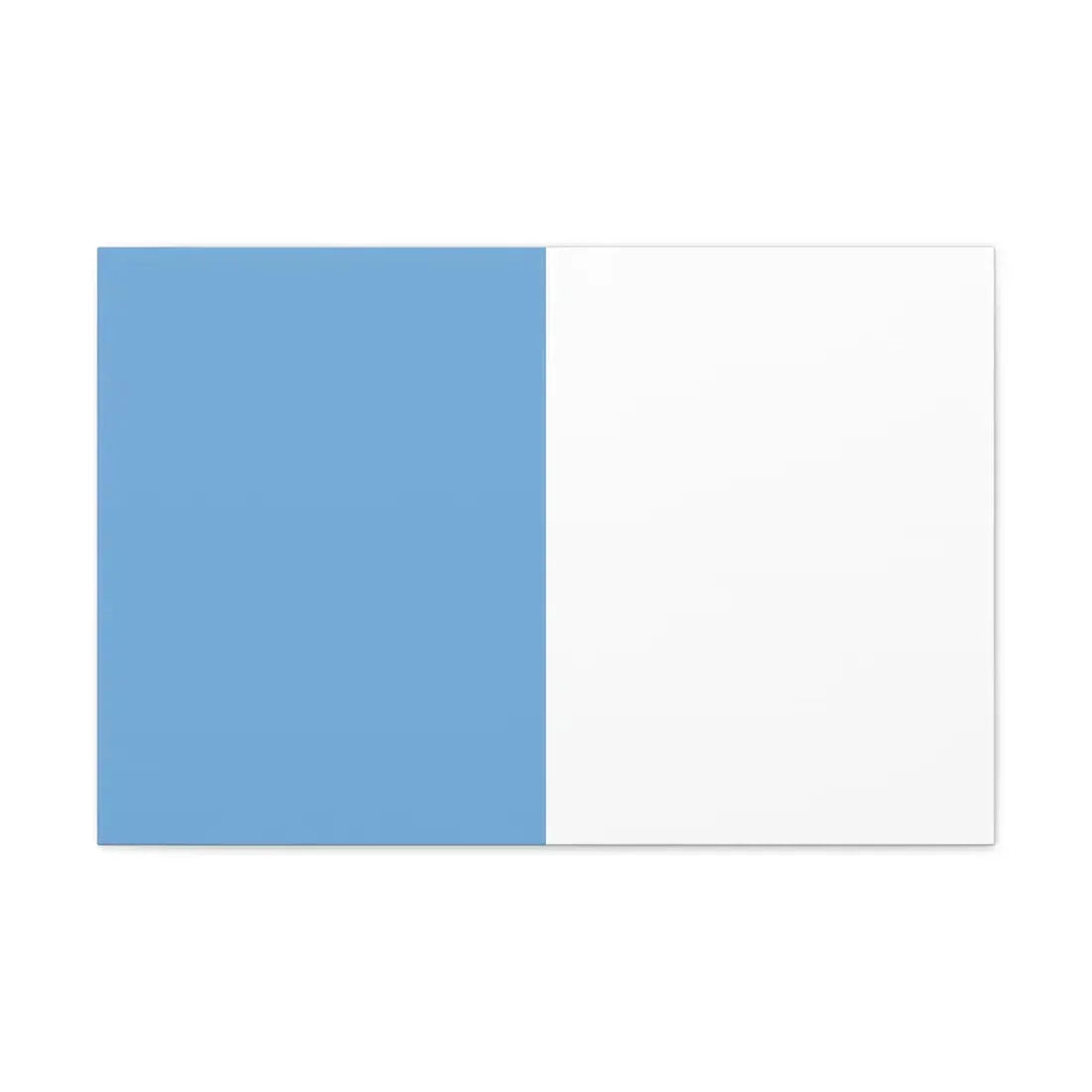 First Flag of Argentina - Canvas Wall Art 30" x 20" 1.25" - The Sticker Space