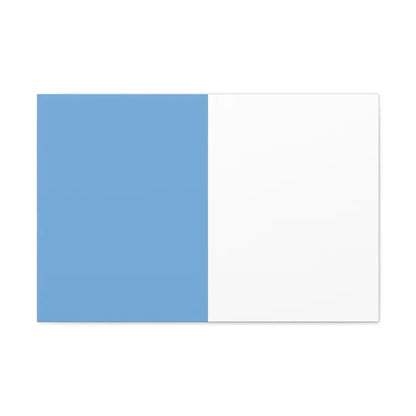 First Flag of Argentina - Canvas Wall Art 30" x 20" 1.25" - The Sticker Space