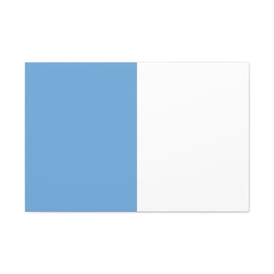First Flag of Argentina - Canvas Wall Art 36" x 24" 1.25" - The Sticker Space