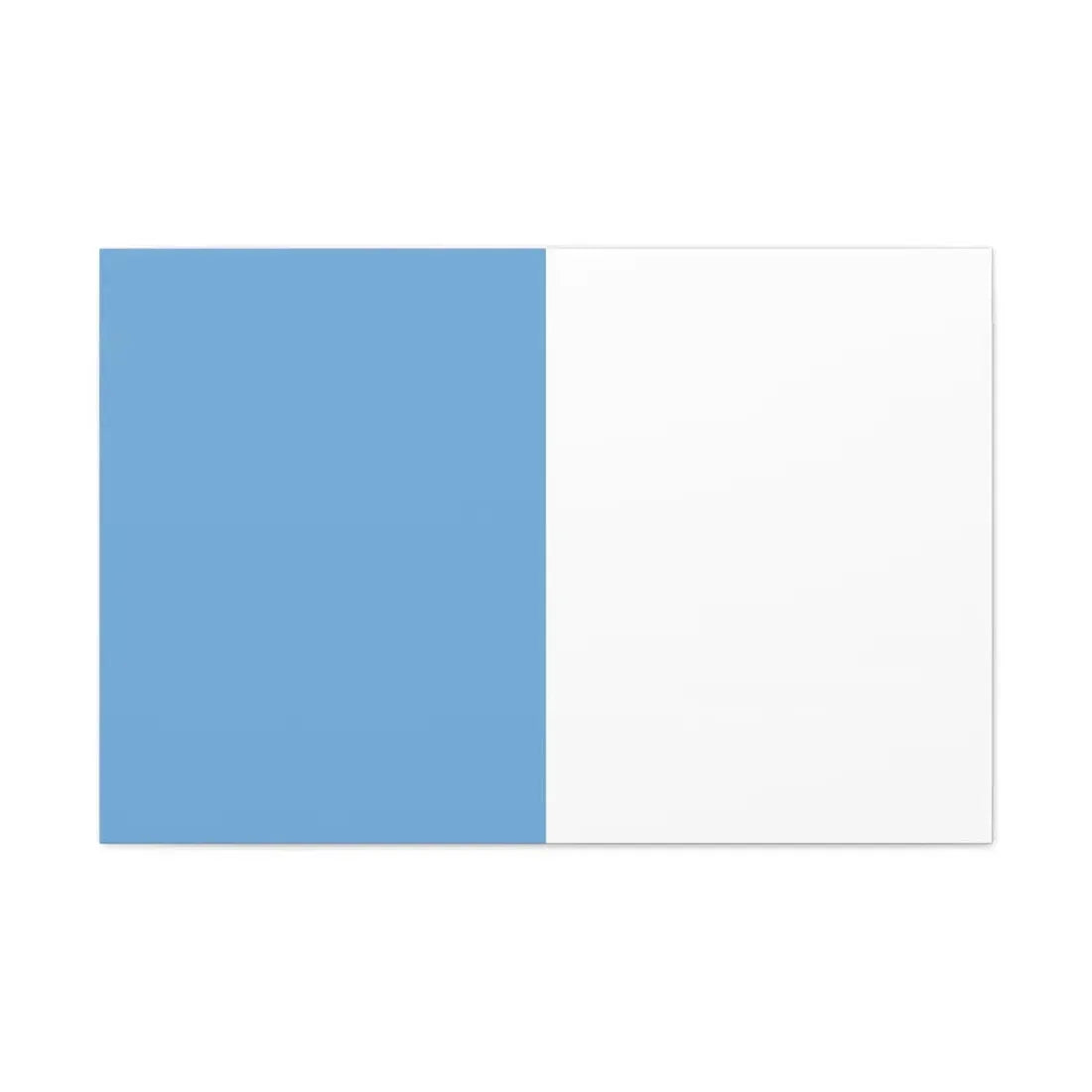 First Flag of Argentina - Canvas Wall Art - The Sticker Space