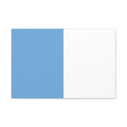 First Flag of Argentina - Canvas Wall Art - The Sticker Space