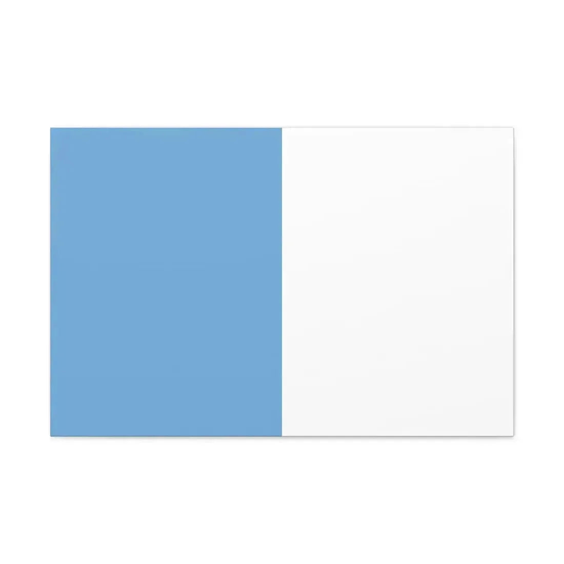 First Flag of Argentina - Canvas Wall Art - The Sticker Space