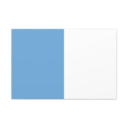 First Flag of Argentina - Canvas Wall Art - The Sticker Space