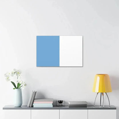 First Flag of Argentina - Canvas Wall Art - The Sticker Space
