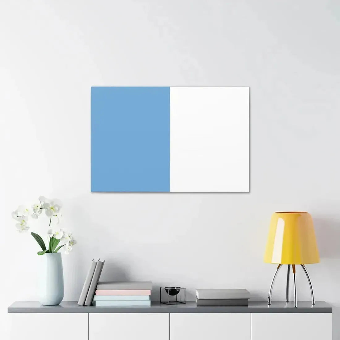 First Flag of Argentina - Canvas Wall Art - The Sticker Space
