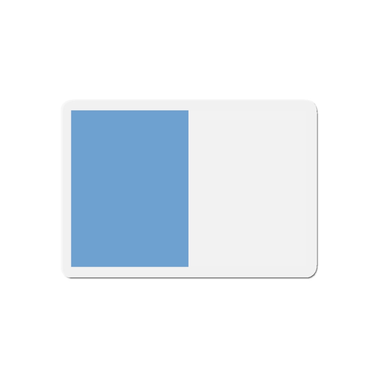 First Flag of Argentina - Die-Cut Magnet-4" x 4"-The Sticker Space