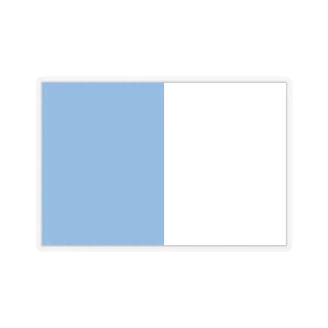 First Flag of Argentina - STICKER Vinyl Kiss-Cut Decal 2 Inch Transparent - The Sticker Space