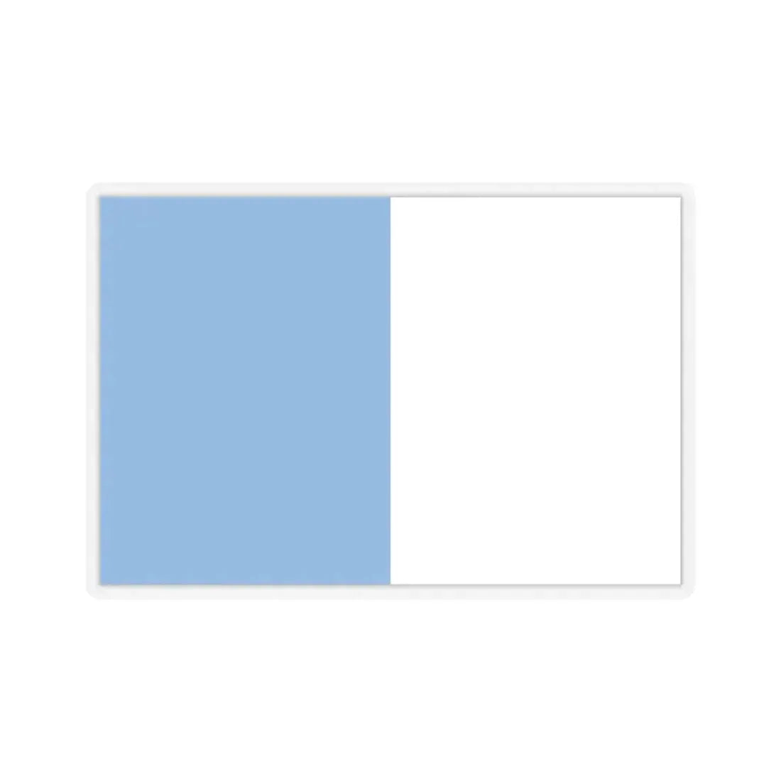 First Flag of Argentina - STICKER Vinyl Kiss-Cut Decal 4 Inch Transparent - The Sticker Space