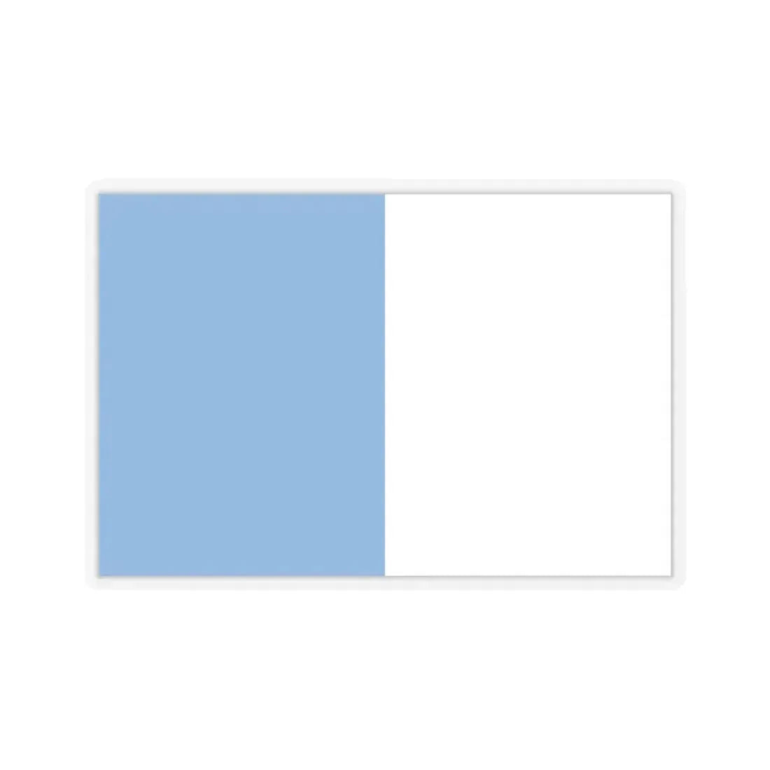 First Flag of Argentina - STICKER Vinyl Kiss-Cut Decal 6 Inch Transparent - The Sticker Space