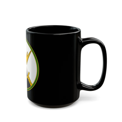 First Information Operations Command CSIB (U.S. Army) Black Coffee Mug-The Sticker Space