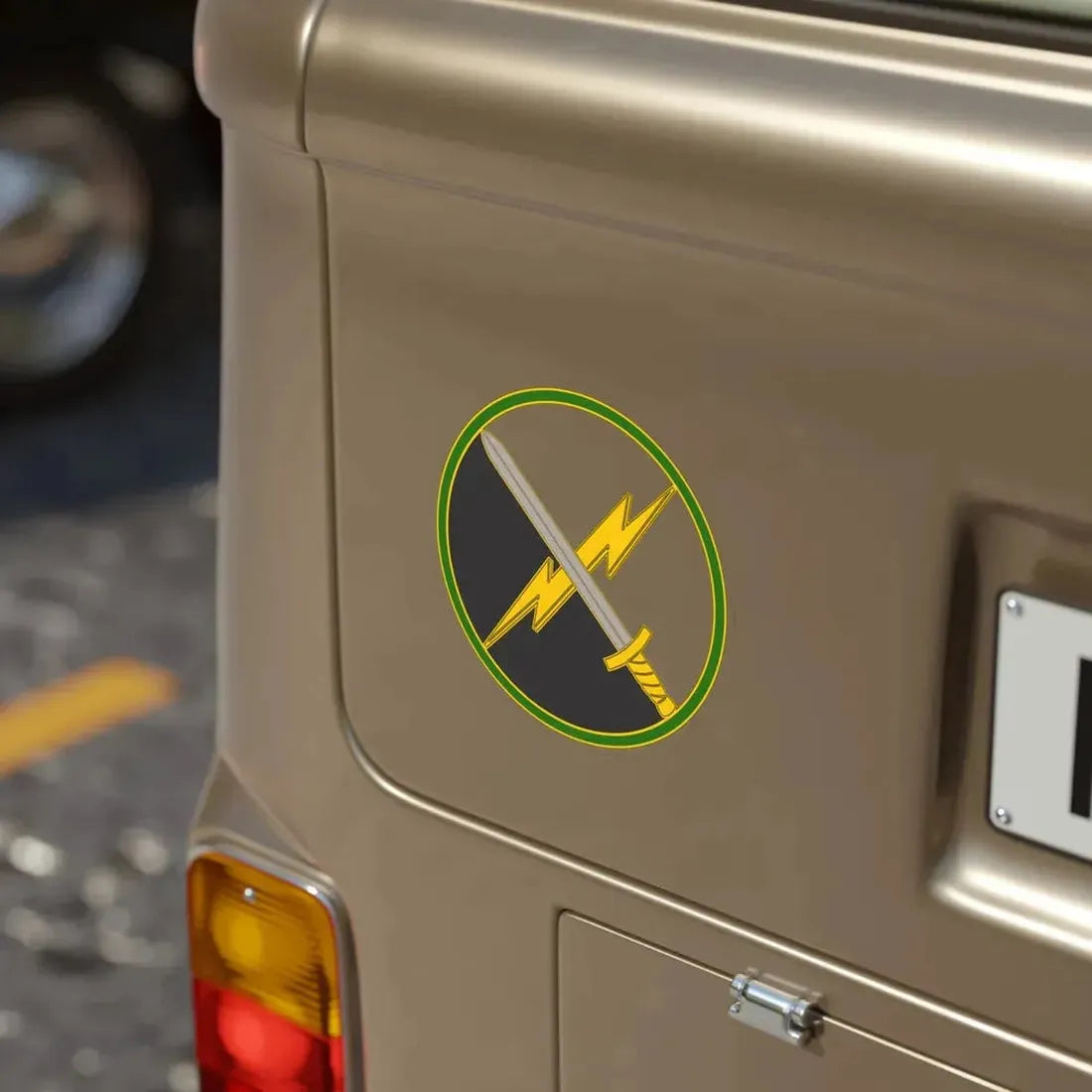 First Information Operations Command CSIB (U.S. Army) Transparent STICKER Die-Cut Vinyl Decal - The Sticker Space