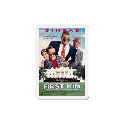 First Kid 1996 Movie Poster Die-Cut Magnet-5" x 5"-The Sticker Space