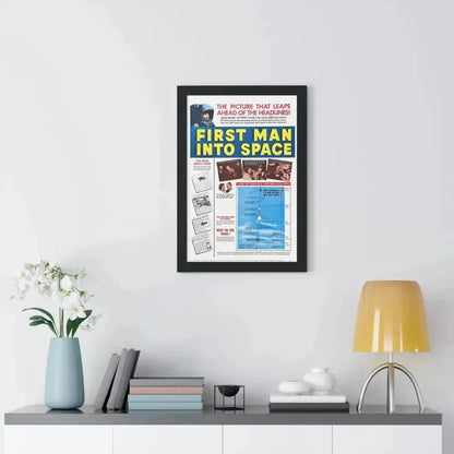 FIRST MAN INTO SPACE (TEASER) 1959 - Framed Movie Poster - The Sticker Space
