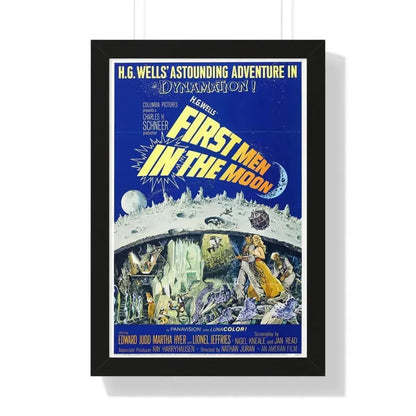 FIRST MEN IN THE MOON 1964 - Framed Movie Poster - The Sticker Space