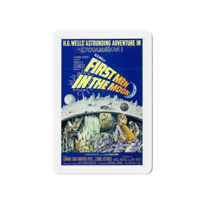 FIRST MEN IN THE MOON 1964 Movie Poster - Refrigerator Magnet - The Sticker Space