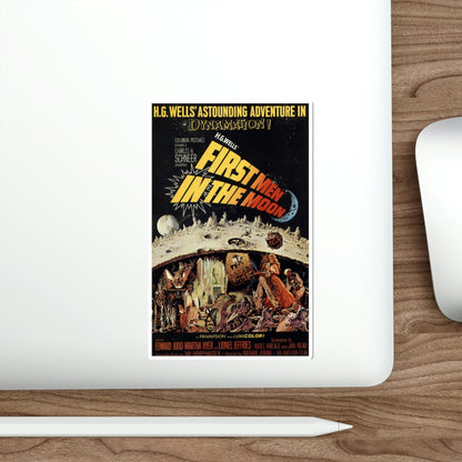 First Men in the Moon 1964 Movie Poster STICKER Vinyl Die-Cut Decal-The Sticker Space