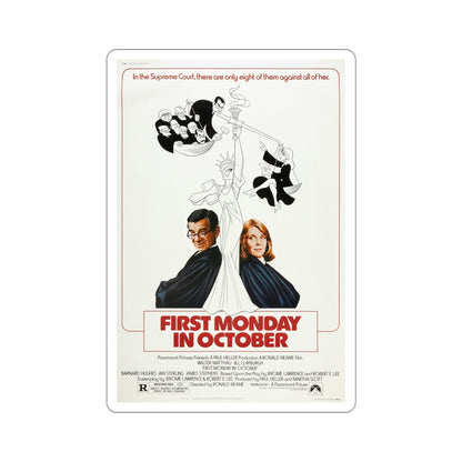 First Monday in October 1981 Movie Poster STICKER Vinyl Die-Cut Decal-6 Inch-The Sticker Space