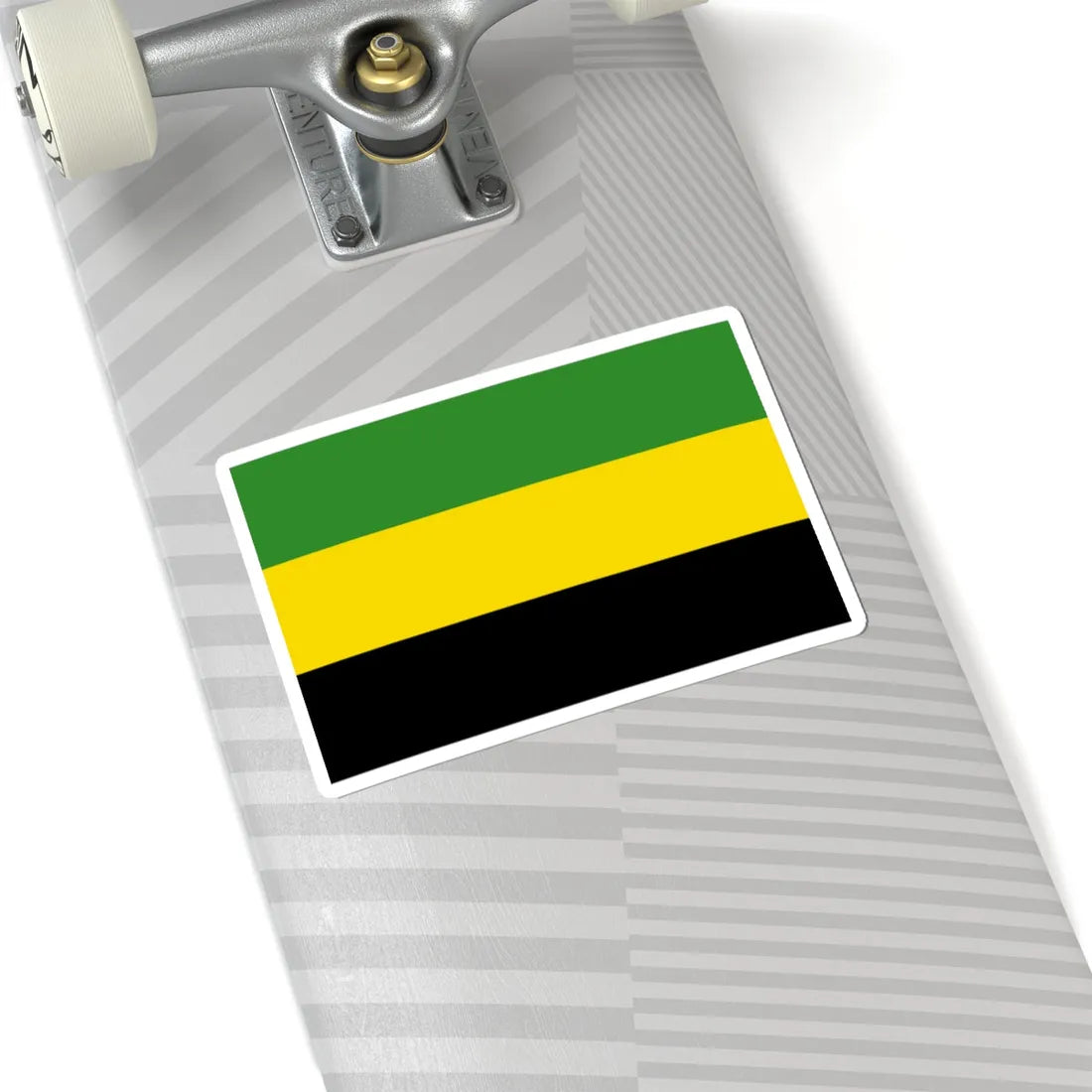 First proposed flag of Jamaica (Jamaica) STICKER Vinyl Kiss-Cut Decal - The Sticker Space