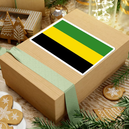 First proposed flag of Jamaica (Jamaica) STICKER Vinyl Kiss-Cut Decal - The Sticker Space