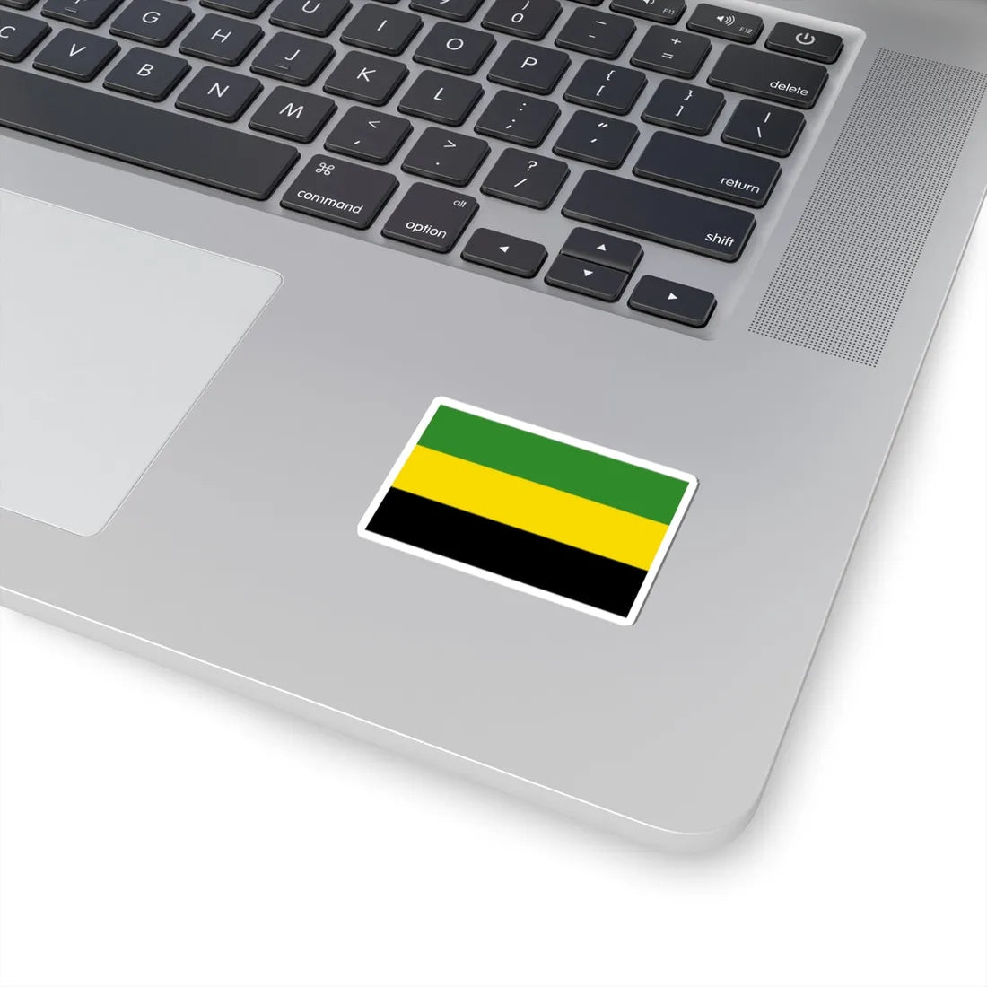 First proposed flag of Jamaica (Jamaica) STICKER Vinyl Kiss-Cut Decal - The Sticker Space