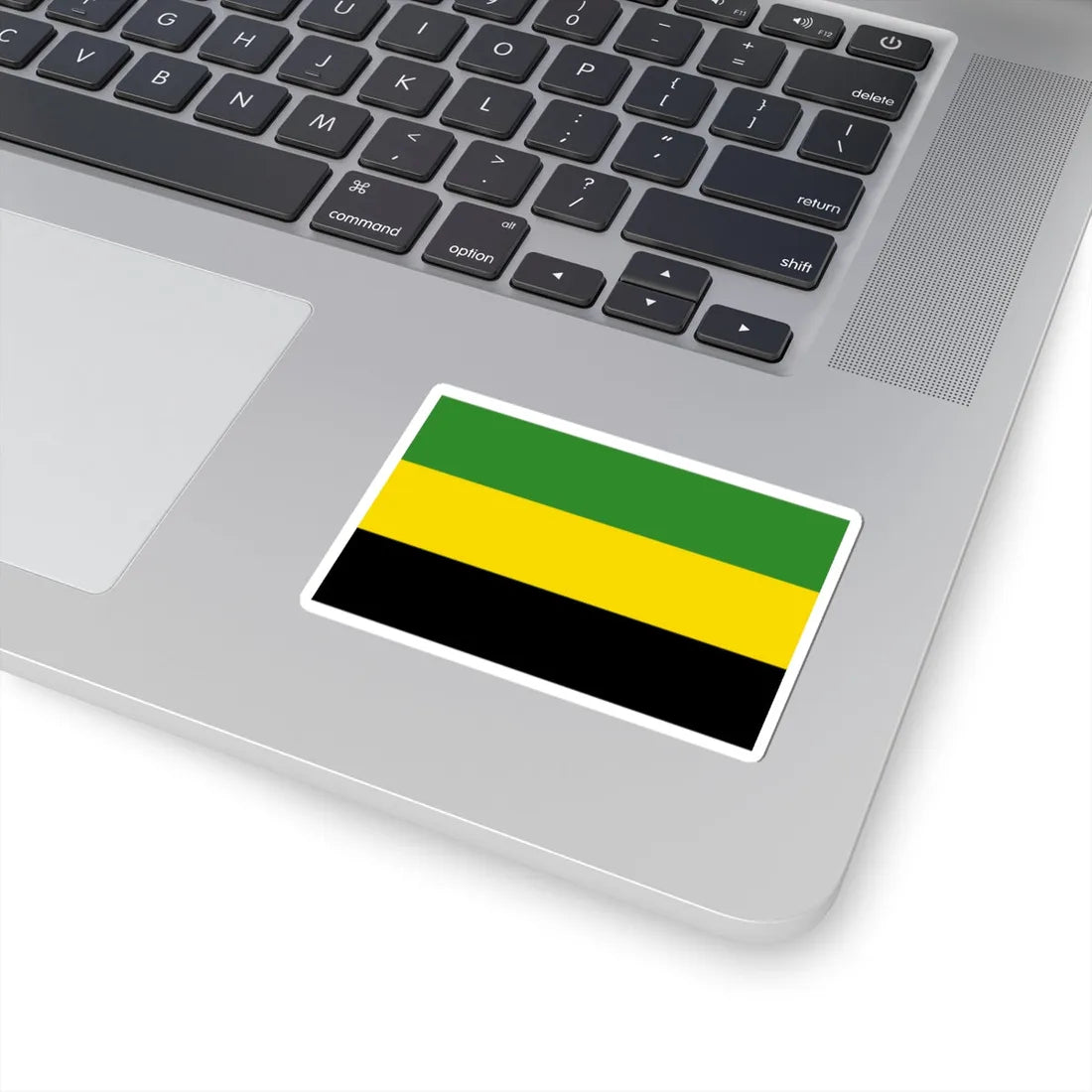 First proposed flag of Jamaica (Jamaica) STICKER Vinyl Kiss-Cut Decal - The Sticker Space