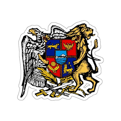First Republic of Armenia Emblem STICKER Vinyl Die-Cut Decal - The Sticker Space