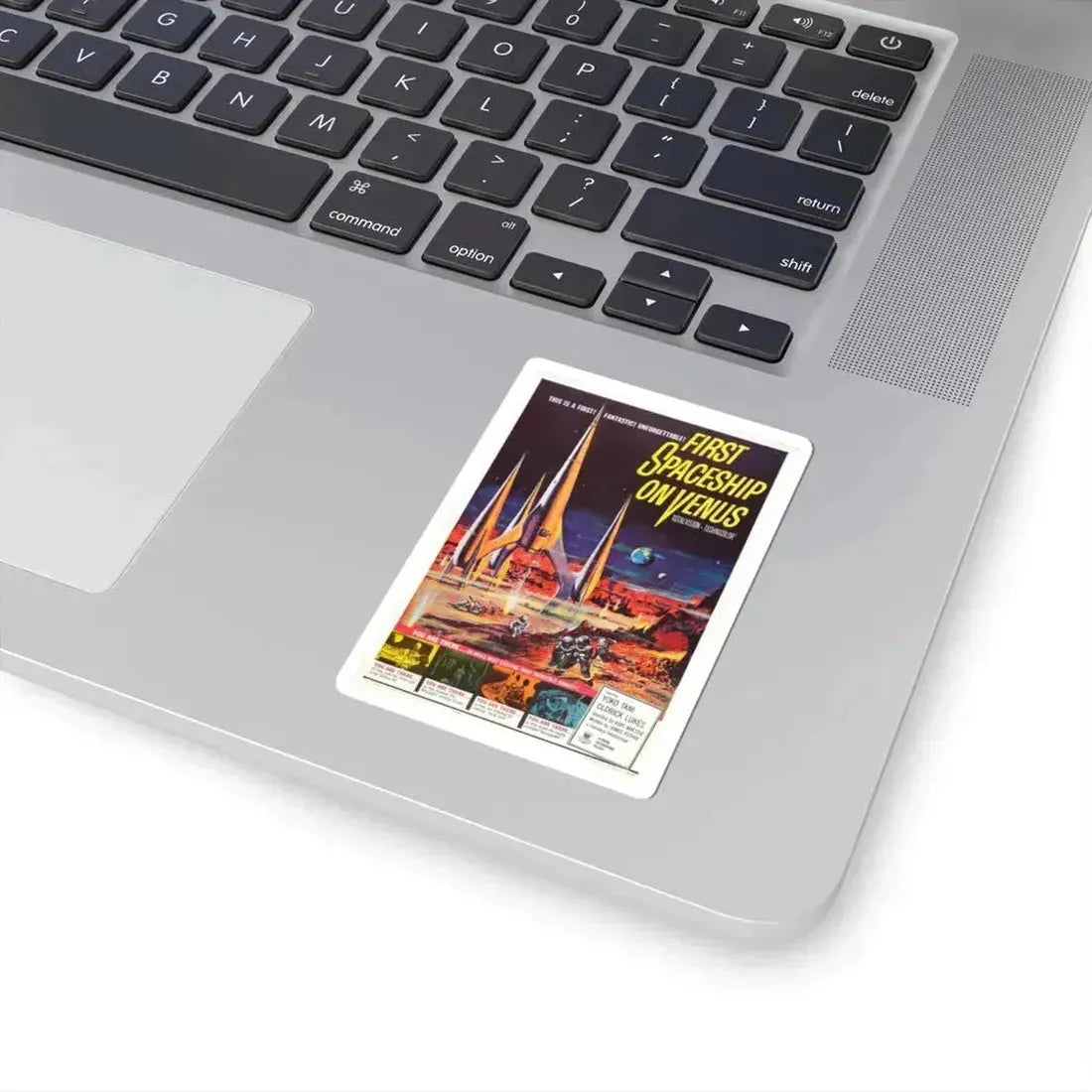 FIRST SPACESHIP ON VENUS 1960 Movie Poster - STICKER Vinyl Kiss-Cut Decal - The Sticker Space