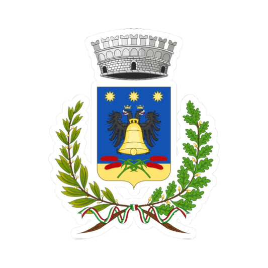 Fiscaglia-Stemma (Italy) (Coat of Arms) STICKER Vinyl Kiss-Cut Decal 2 Inch White - The Sticker Space