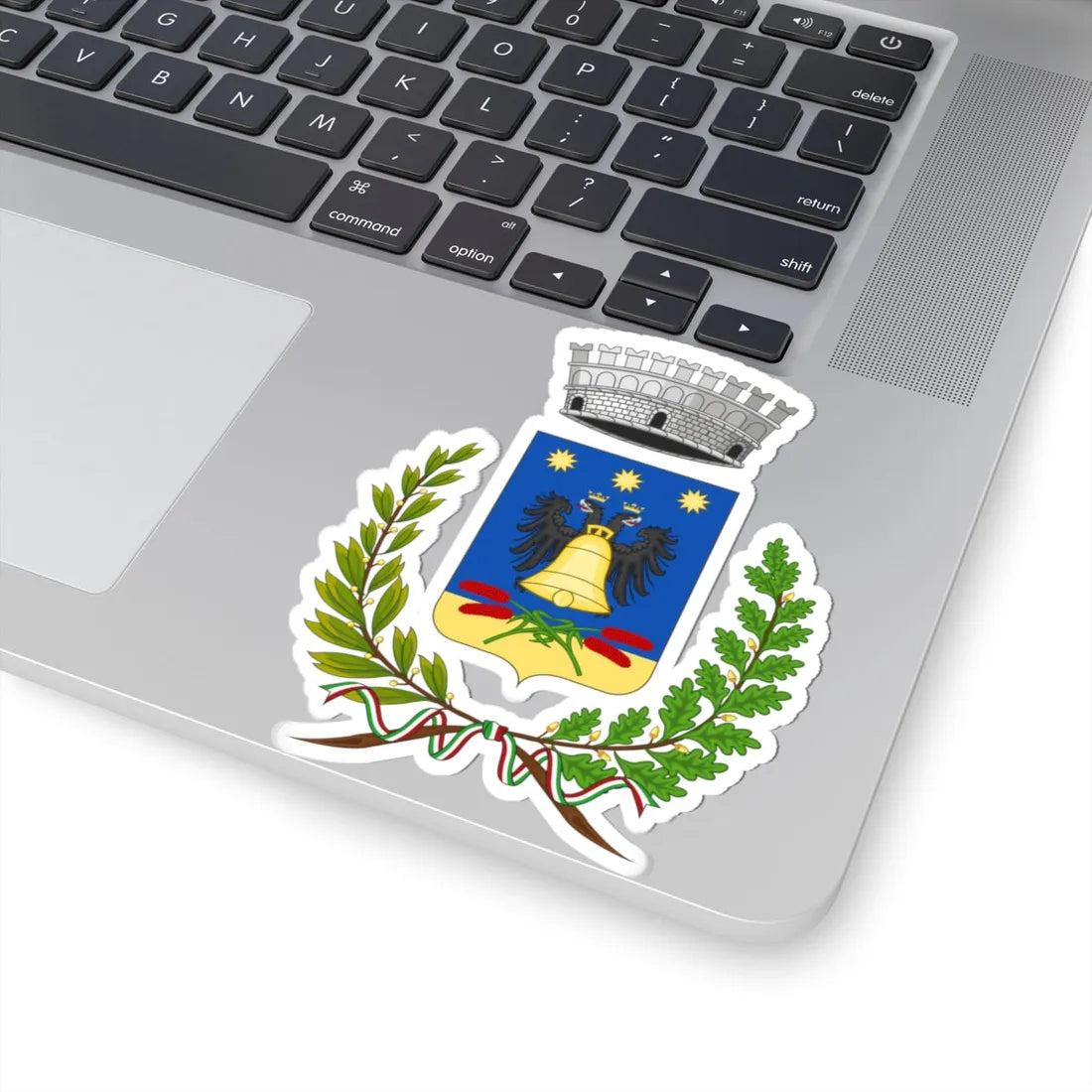 Fiscaglia-Stemma (Italy) (Coat of Arms) STICKER Vinyl Kiss-Cut Decal - The Sticker Space