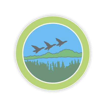Fish and Wildlife Management (Boy Scout Merit Badge) STICKER Vinyl Kiss-Cut Decal 6 Inch Transparent - The Sticker Space