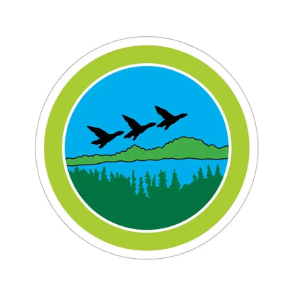 Fish and Wildlife Management (Boy Scouts Merit Badge) STICKER Vinyl Die-Cut Decal 3 Inch - The Sticker Space