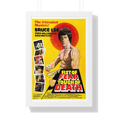 FIST OF FEAR TOUCH OF DEATH 1980 - Framed Movie Poster-16″ x 24″-The Sticker Space