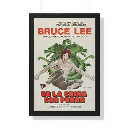 FIST OF FURY (2) 1972 - Framed Movie Poster - The Sticker Space