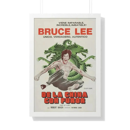 FIST OF FURY (2) 1972 - Framed Movie Poster - The Sticker Space